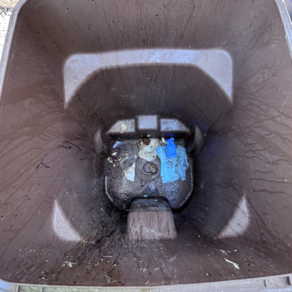 pressure washing before and after exterior home cleaning