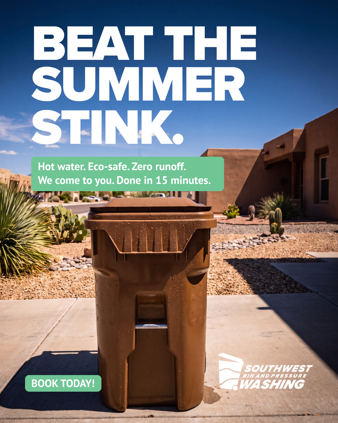 Summer bin cleaning